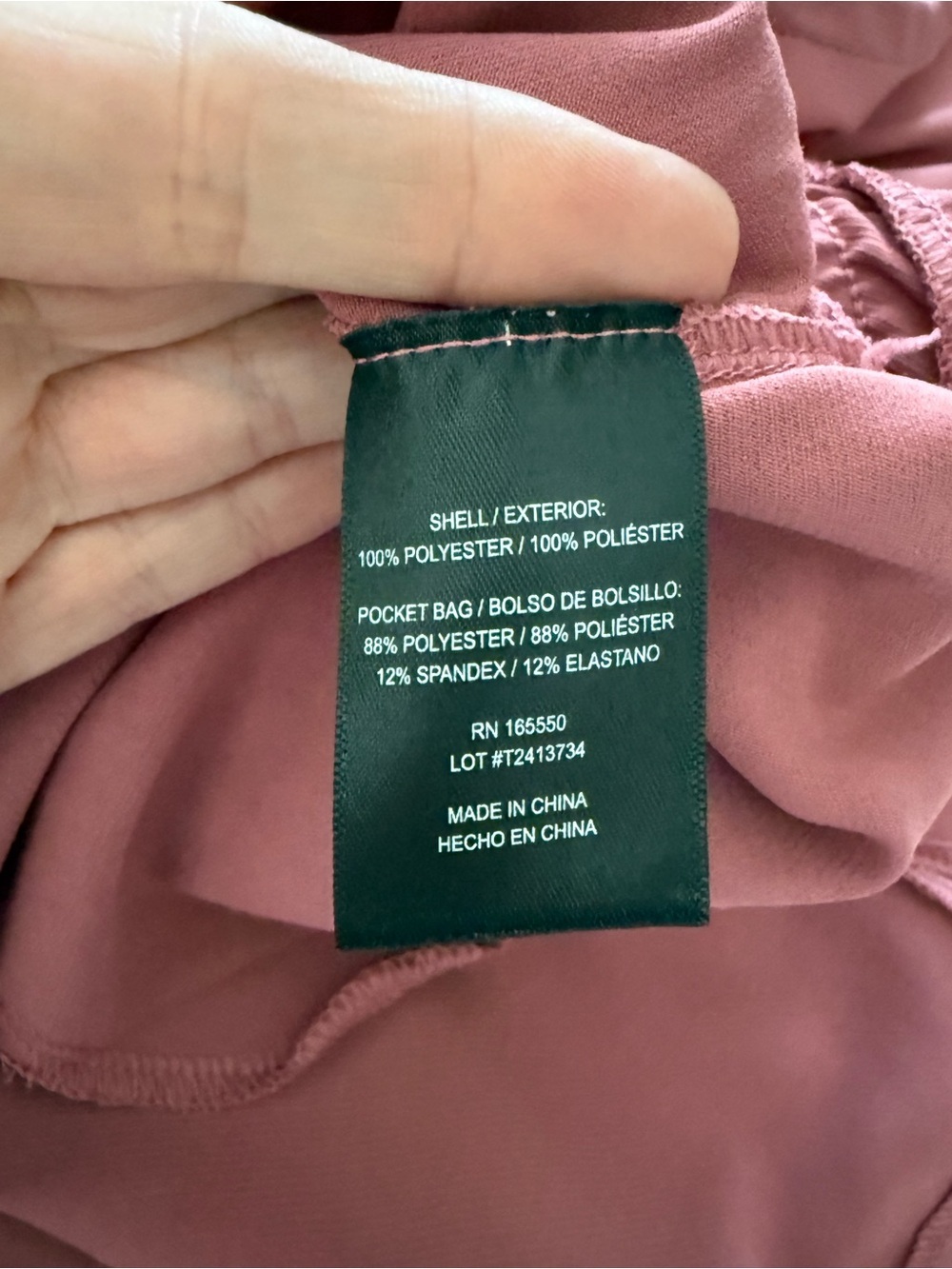 Dusty Rose Drawstring Waist Mini Dress - Picture 11 of 13